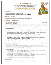 Best Elementary Teacher Resume Sample Resume Template Online Elementary Teacher Resume Teacher Resume Template Teacher Resume