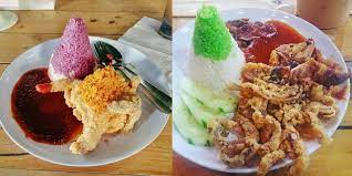 马来椰浆饭 nasi lemak biasa @ nasi lemak cinta sayang shah alam. Brotherhood Co At Shah Alam Serves Unique Colourful Rice Nasi Lemak
