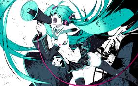 #ive wanted to make proper fanart of it for 6 long years #sry its not ace attorney #ur regularly scheduled programming will b back soon #artists on tumblr. Vocaloid Hatsune Miku Love Is War Twintails Detached Sleeves Megaphones Wallpapers Hd Desktop And Mobile Backgrounds