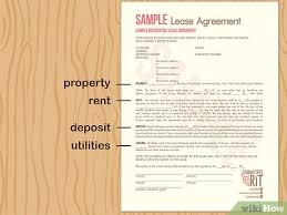 This rental agreement deed in tamil format is very perfect for chennai and bangalore. How To Write A Lease With Pictures Wikihow