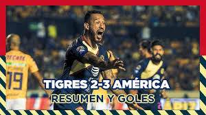 Eres grande tigres incomparables hay una sola. Tigres 2 3 Club America Resumen Todos Los Goles Jornada 13 Liga Mx Apertura 2018 Youtube