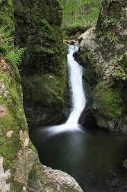 The beach can be reached either by car or by boat. Indian Well Falls Connecticut