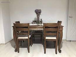 Kaliteli yemek odası takımı (takımın tv ünitesi de mevcut). Yemek Odasi Takimi Ozel Yapim Yemek Masasi Takimi Sahibinden Comda 868330246