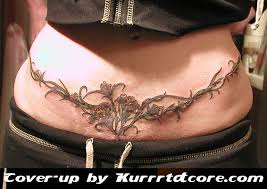 Resultado de imagen para tummy tuck scar cover tattoo. Pin On Tatto