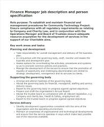 Job Description Role Template Project Manager Sample Construction ...