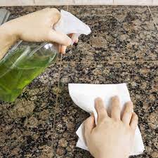 How to clean/remove hard/salt water stains from sink top, tiles, kitchen counter top in 10 minutes. 3 Kitchen Countertop Cleaners Diy Merry Maids