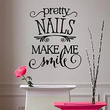 Many locations offer the trendiest nail designs, including gel nails and 13 different types of hair brushes. Hair Salon Decor Wall Decal Hair Salon Art Beauty Salon Nail Stylist Nail Art Woman Gift Customized 321uk Buy Online In Guernsey At Guernsey Desertcart Com Productid 69806445