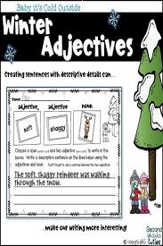 Adjectives Matching Nouns Descriptive Sentences Literacy Station Activities Adjective Words Nouns And Adjectives Literacy Stations
