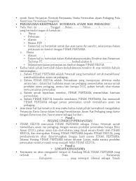 Saya yang bertanda tangan 2. Contoh Proposal Ternak Ayam Pdf Ilustrasi