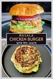 Masala Chicken Burgers Recipe Chicken Burgers Indian Beef Recipes Chicken Masala