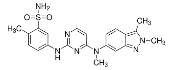 Pazopanib 400mg Formula Image