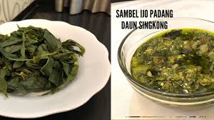 Download lagu dambel terasi comberan mp3 gratis dalam format mp3 dan mp4. Resep Masakan Padang Sambal Ijo Dan Daun Singkong Rebus Youtube