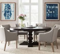 Hayes Tufted Upholstered Dining Chair Oval Table Dining Pedestal Dining Table Round Pedestal Dining Table