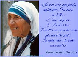Frasi sui figli madre teresa. Tutto Per Tutti Madre Teresa Di Calcutta Skopje 26 Agosto 1910 05 Settembre 1997 Piccoli Pensi Madre Teresa Citazioni Di Madre Teresa Citazioni Religiose