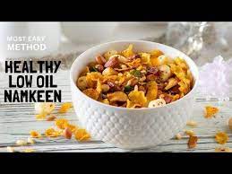 Cornflakes Namkeen Mixture Cornflakes Chivda My Tasty Curry Recipe Tea Time Snacks Indian Snack Recipes Snacks