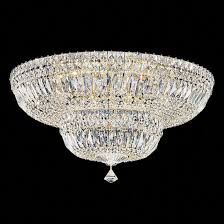 Light Fixture Crystal Flush Mount