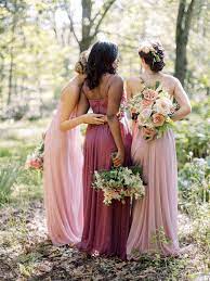 Mix And Match Bridesmaid Colors Davids Bridal Bridesmaid Dresses Bridesmaid Dresses Mesh Bridesmaids Dress