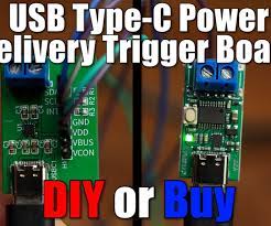 When using qc or pd, the other mode may be blocked until cable has been disconnected or power cycled (led will show fault). Diy Usb Type C Power Delivery Trigger Board 5 Steps With Pictures Instructables