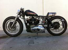 Cafe Racer Harley Ironhead 1000cc Of 1977 With Only 6500 M Flickr
