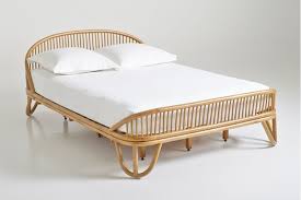 Lit En Canne De Rotin Lit Rotin Mobilier Design Meuble Rotin