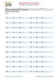 2nd grade math worksheets, pdf printables on: Grade 4 Maths Worksheets And Printable Pdf Math Worksheet Math Worksheets Worksheets