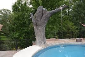 Rope Swing Over The Swimming Pool Backyard Pool Swimming Pools Swimming Pools Backyard