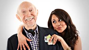 old man and young girl as partners in relationship