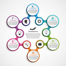 Infographic Design Organization Chart Template Vector