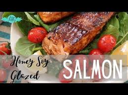 This Honey Glazed Salmon Is Sticky Sweet With Savory Notes Pan Seared Into Crispy Charred Goodn Salmon Recipes Salmon Glaze Recipes Honey Glazed Salmon Recipe