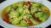 5) sesudah masak diangkat, ditaburi bawang goreng. Cara Masak Sup Oyong Telur Youtube
