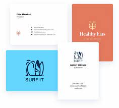 Creating professional business cards is easy with adobe spark. Business Cards Design A Custom Business Card In Minutes Looka