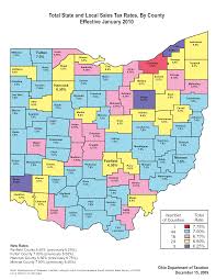 Total State And Local Sales Tax Rates By County State