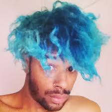 Bored with your hair at home? Merman Trend Men Are Dyeing Their Hair With Incredibly Vivid Colors Bored Panda