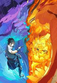 Add 3 tomoe sharingan and the thing balances towards sasuke but then we would have to add sm to naruto and the whole arguement is done. Susano Kurama Sasuke Naruto Naruto Vs Sasuke Anime Naruto Naruto And Sasuke Wallpaper