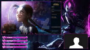 Evelynn Client Overlay By Lol0verlay Overlays League Of Legends Display Banners