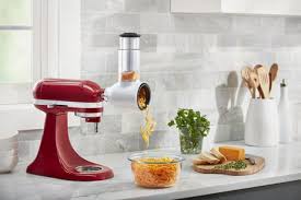 The kitchenaid artisan stand mixer is arguably the most popular kitchenaid standing mixer in the usa, partly due to the variety of colors it comes in. White Slicer Shredder Attachment For Kitchenaid Stand Mixers As Vegetable Chopper Accessory Salad Maker By Cofun Small Appliance Parts Accessories Home Kitchen Fcteutonia05 De