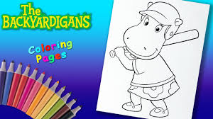 Find more backyardigans tasha coloring page pictures from our search. The Backyardigans Coloring Book Pages For Kids Hippopotamus Tasha Plays Baseball Coloring Youtube
