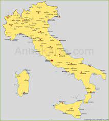 Alle länder auf der karte. Die Stadte Von Italien Auf Der Karte Annakarte Com