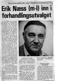 Noen klipp fra AKPs historie sett i Vestfolds aviser