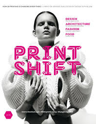 Dezeen Launches Print Shift Headline Font Macula Http Www Fontshop Com Search Q Ma 3dprinting Design Graphic Design Inspiration Magazine Cover Design