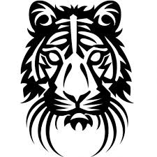 | dans ce tutoriel de dessin en vidéo, je vous fais part une méthode très utile pour dessiner un tigre. Tete De Tigre Vecteur Illustration De Dessin Vecteur Gratuite