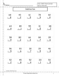 Double digit subtraction regrouping worksheet author: Two Digit Subtraction With Borrowing Worksheets 99worksheets