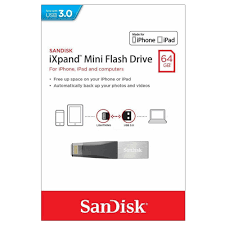 The idiskk iphone usb flash drive is also a related product that looks like a standard thumb drive with a lightning connector on one end. Sandisk Ixpand Mini Flash Drive 64gb Usb 3 0 Flash Drive Memory Stick For Iphone Ipad Pc