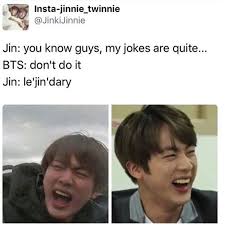 See more ideas about bts memes, bts, memes. Indeed Bts Bangtanboys Jin Seokjin Kpop Funny Memes Bts Funny Bts Memes Jin Dad Jokes