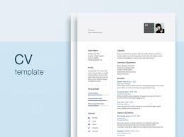 Here's an overview of each section. Free Simple Clean Resume Cv Template With Cover Letter In Illustrator Creativebooster