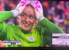 Lionesses they are the best and Mary Earps throws here life into the game  she is marvelous .any one who wants to discredit them is a bigot and wants  to keep there