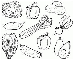Pretentious Idea Printable Fruits And Vegetables Coloring Pages Vegetable Page For Kids B Fruit Coloring Pages Vegetable Coloring Pages Printable Coloring Book