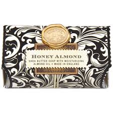 A classic blend of cherries and almonds. Honey Almond Scented Bath Soap Bar 8 7 Oz Soaps Salts Hallmark