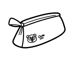 Pencil Case Para Colorear In 2020 School Coloring Pages Coloring Pages Free Kindergarten Printables
