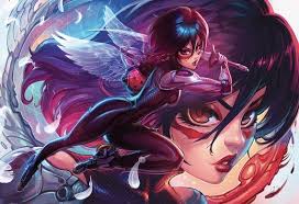 A deactivated cyborg's revived, but can't remember anything of her past and goes on a quest to find out who she is. Alita Battle Angel Art Print Battle Angel Alita Alita Battle Angel Manga Angel Art